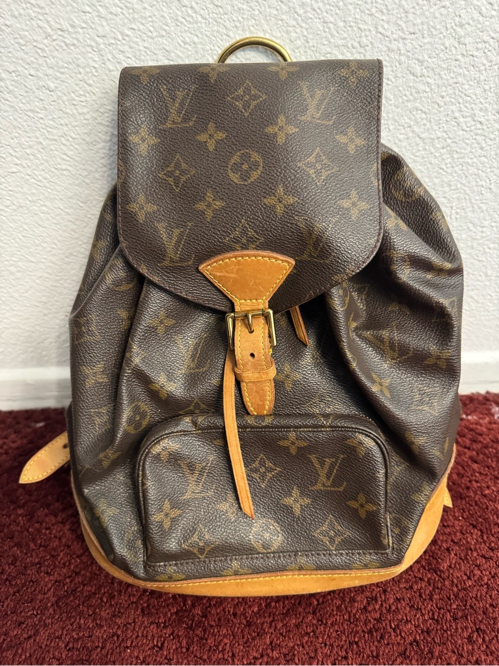 Pre Loved LOUIS VUITTON MONTSOURIS MM BACKPACK BAG